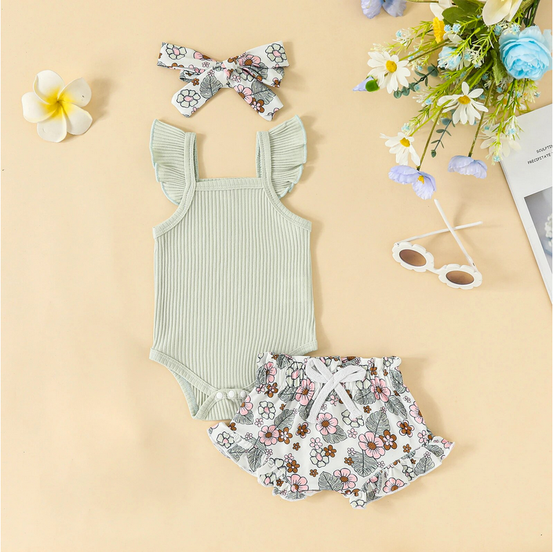 Betty Floral 3 Piece