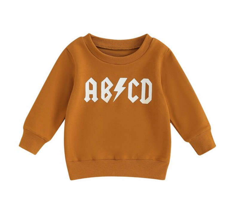 ABCD Sweater - Burnt Orange