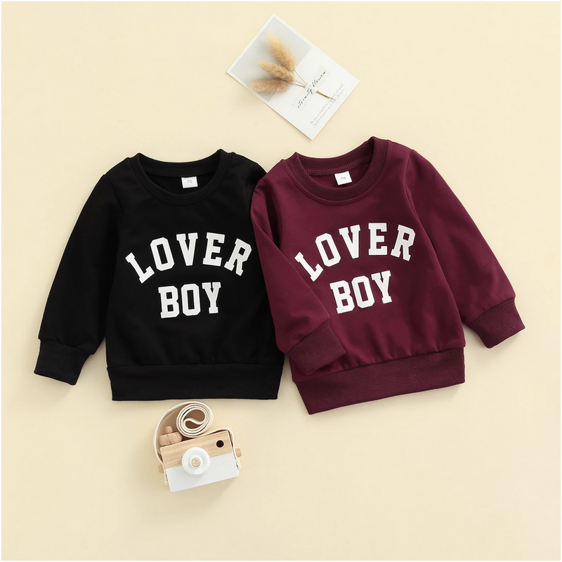 Lover Boy Sweater - Maroon