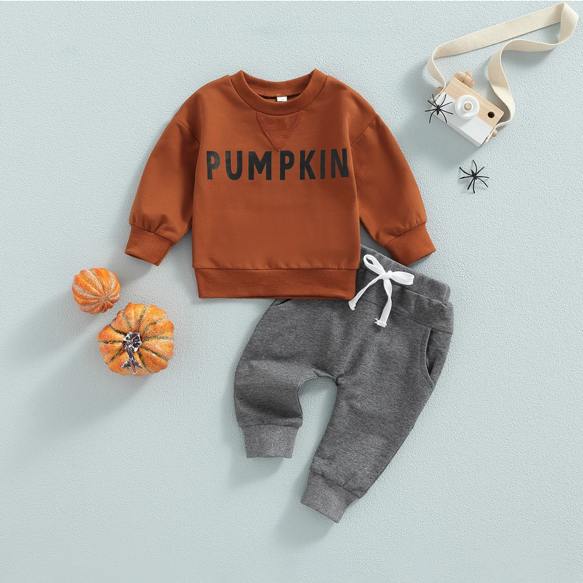 Pumpkin Baby Boy 2 Piece