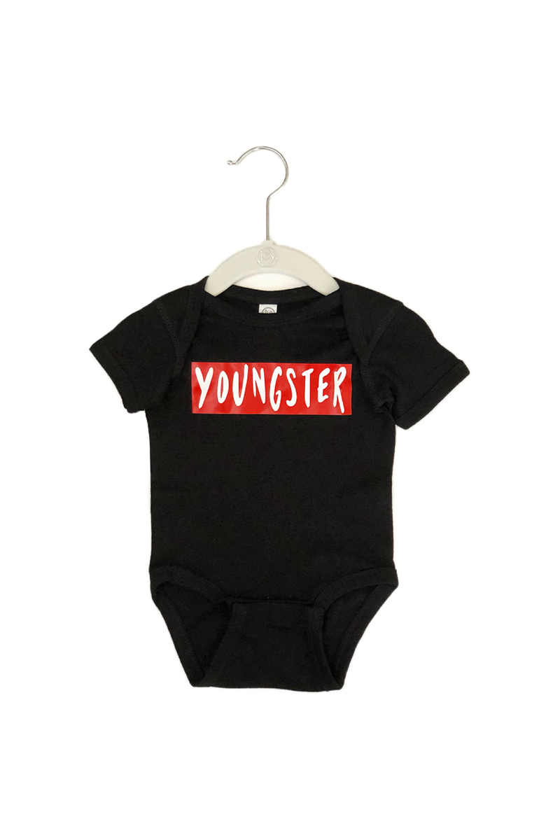 Youngster Onesie - Red and Black