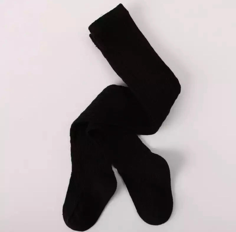 Knit Tights - Black