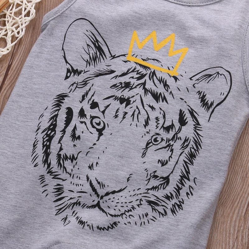 Tiger “King” Romper
