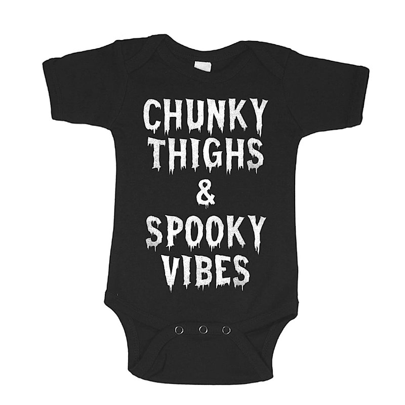 Chunky Thighs and Spooky Vibes Onesie