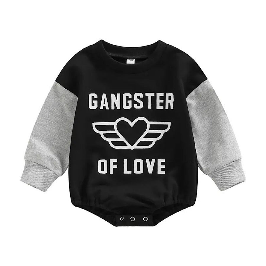Gangster Of Love Boy Romper