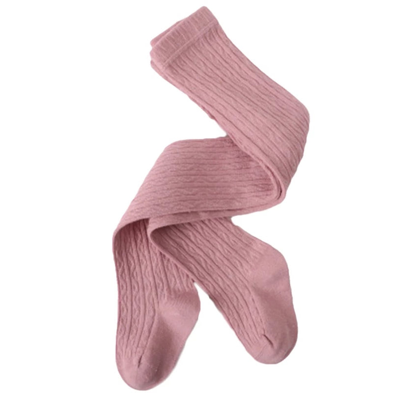 Knit Tights - Pink