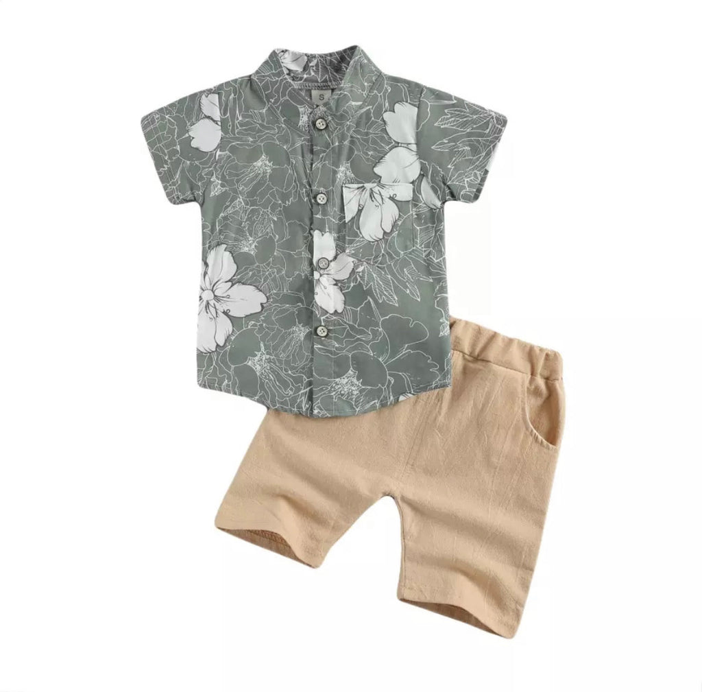 Jacob Relaxed 2 Piece - Green