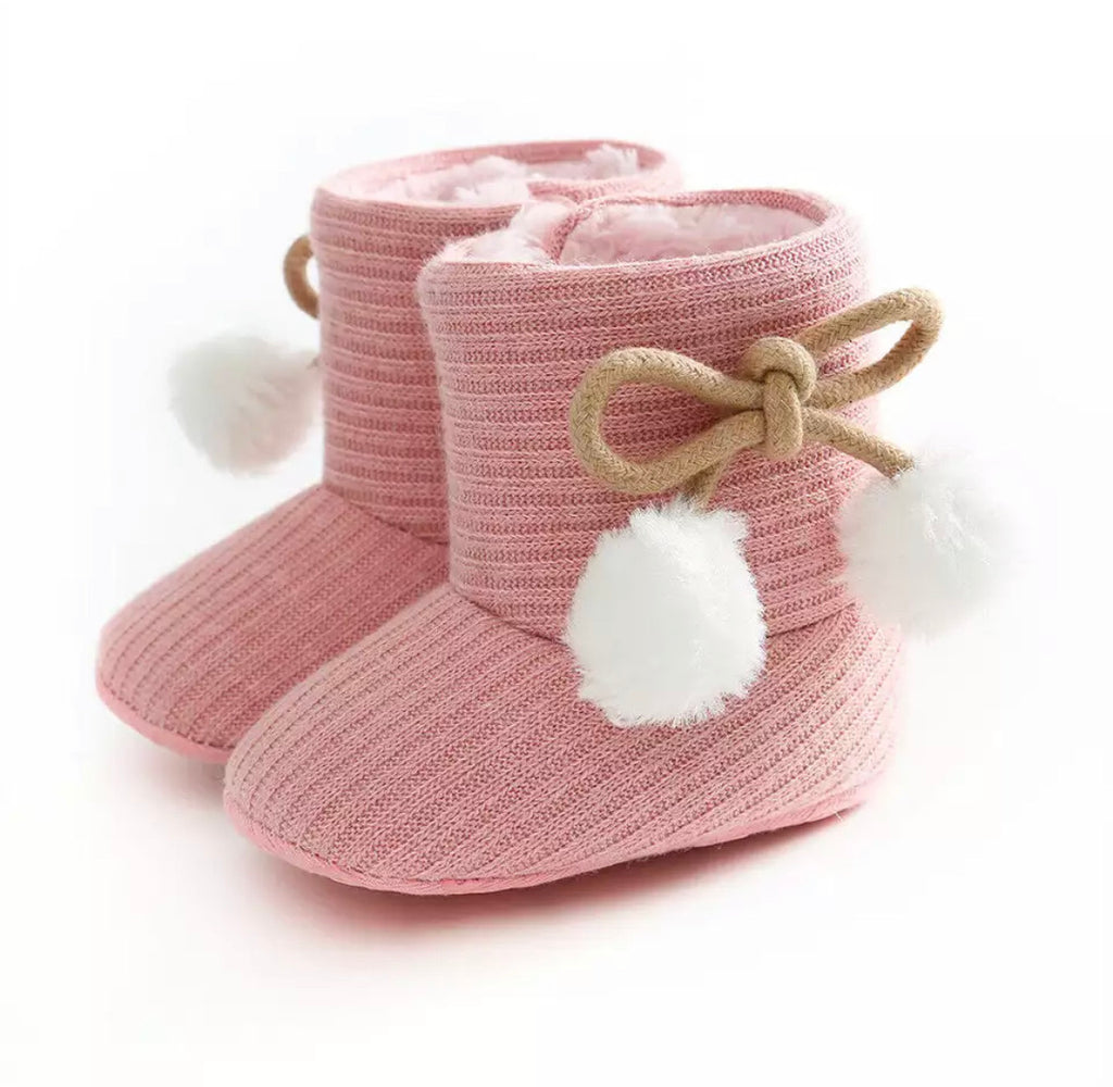 Baby Girl Boots - Pink