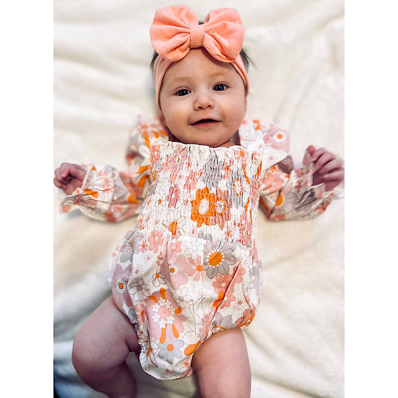 Bailee Ruched Floral Romper