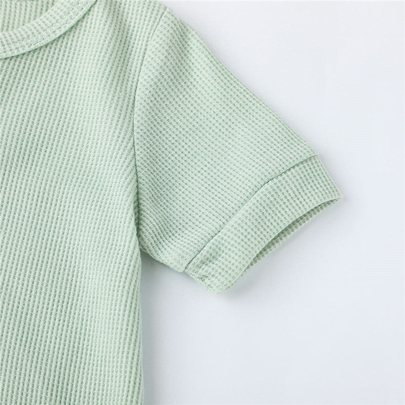 Blake Short Sleeve Jumpsuit - Green